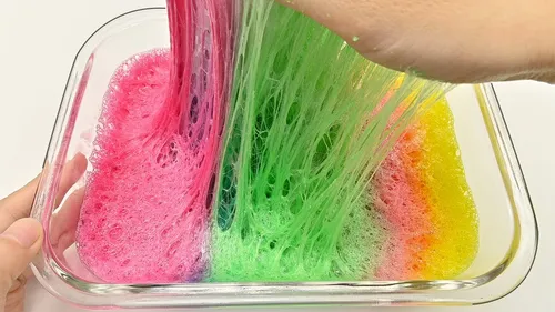 How to make Fiber Slime - ASMR