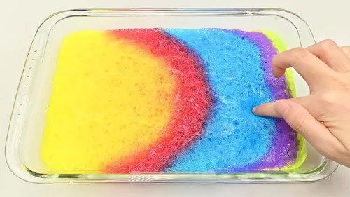 Slime ASMR - Making bubbly slime